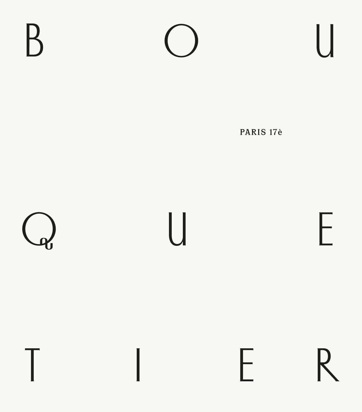 Bouquetier visuel gauche